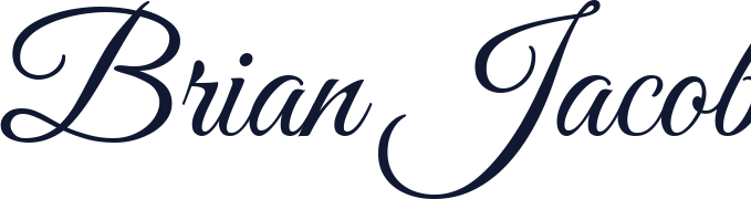 Brian Jacobs signature